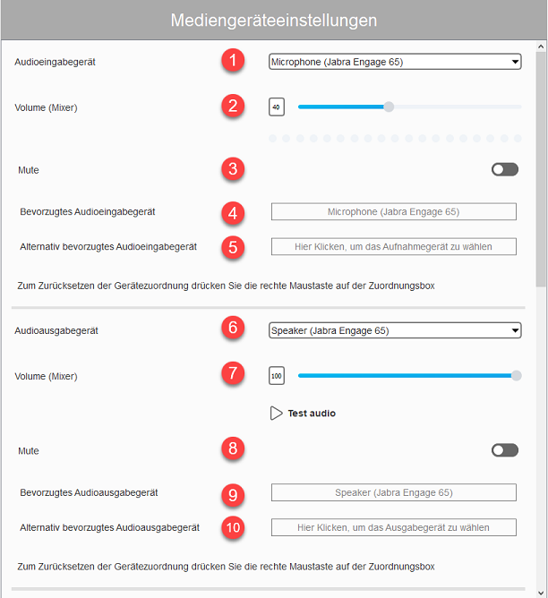 Mediengeräteeinstellungen1