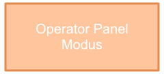 Operator Panel Modus
