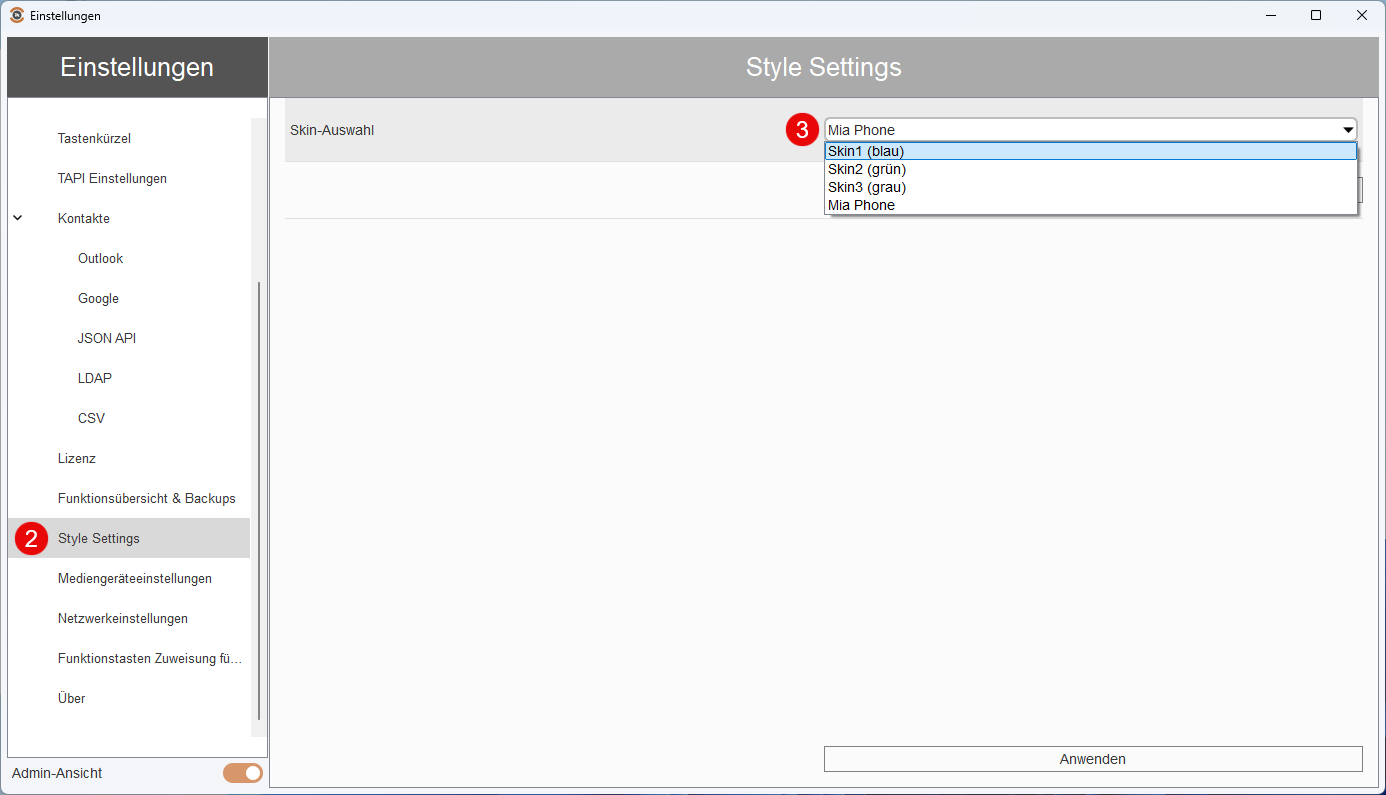 stylesettings